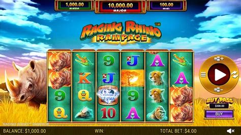 Raging Rhino Rampage (SG Digital) Slot Review & Free .